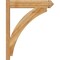 Ekena Millwork Thorton Arts & Crafts Rough Sawn Outlooker, Western Red Cedar, 6"W x 26"D x 32"H OUT06X26X32THR03RWR - alternate 2
